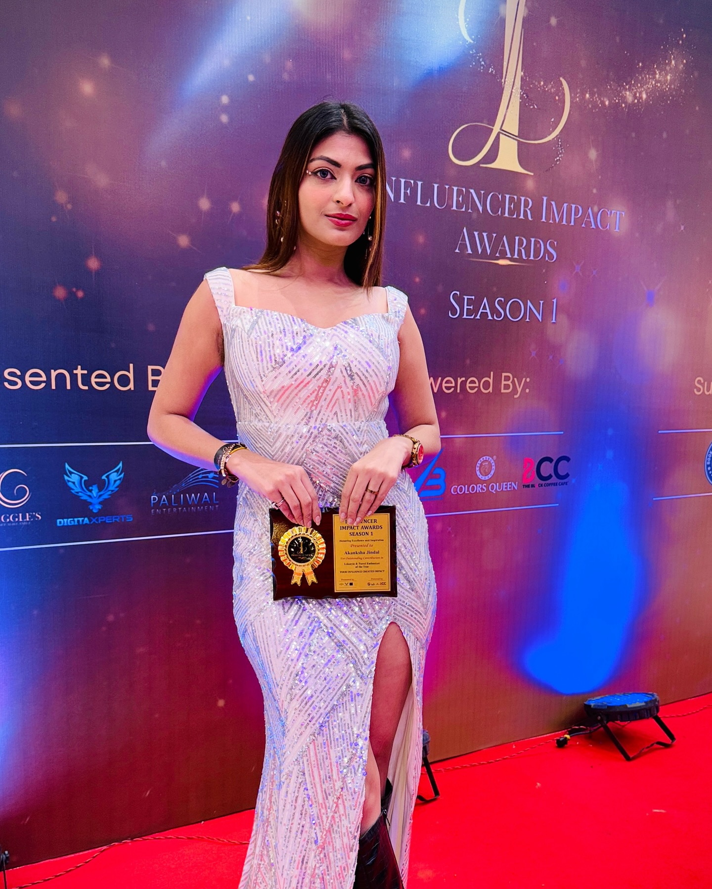 Aakhanksha Jindal Glamorous Red Carpet Looks