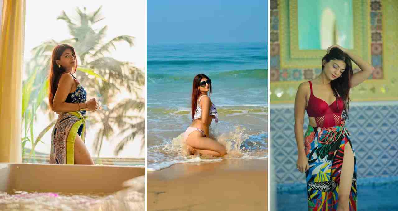 abhishekh bajaj's ex-wife aakhankha jindal top phots