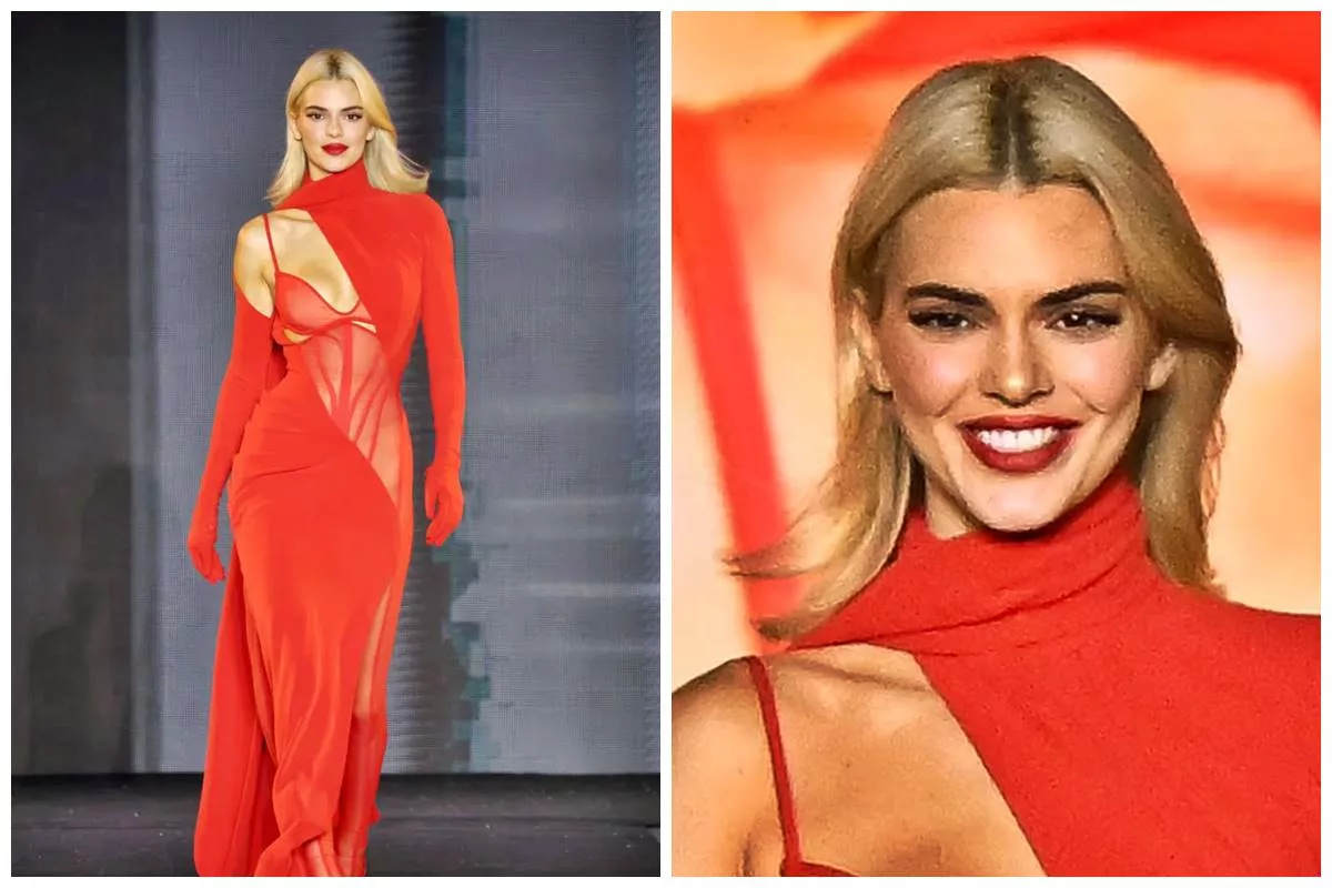 Kendall Jenner Paris fashion show