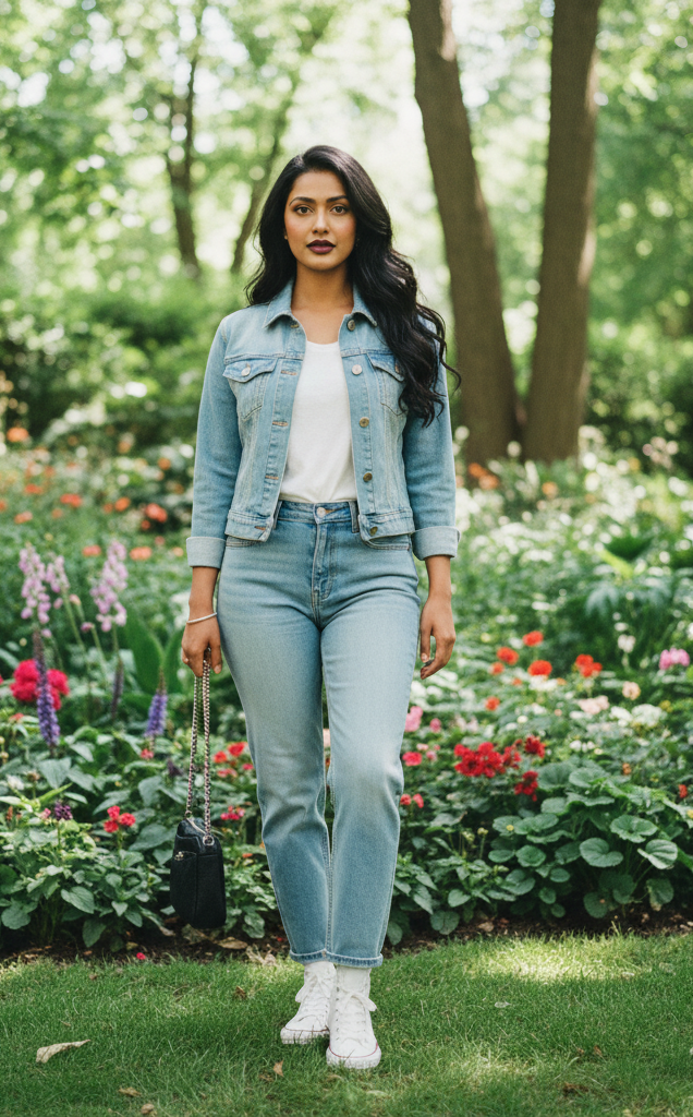 Casual Cool: Denim on Denim