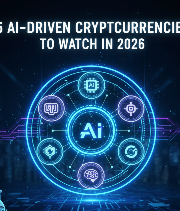 5 AI-Driven Cryptocurrencies in 2026