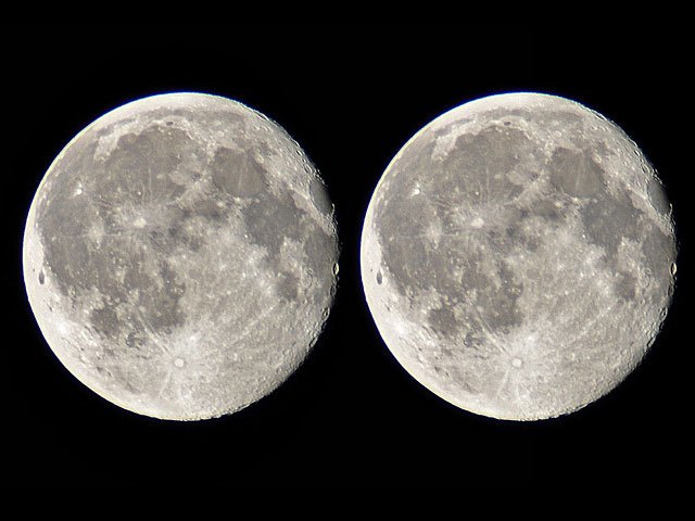 Double Moon Illusion: