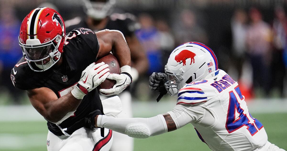 Falcons Dominate Rams Behind Bijan Robinson In Week