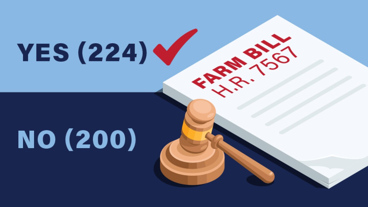 House Passes Farm Bill