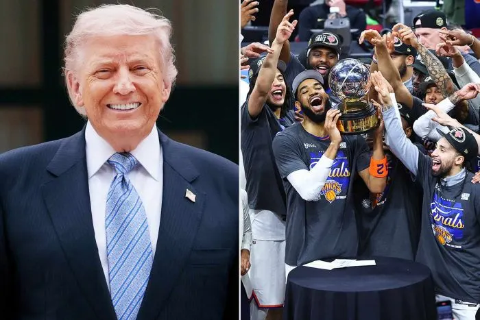 Did Trump Attend The Knicks Game Did Trump Attend The Knicks Game