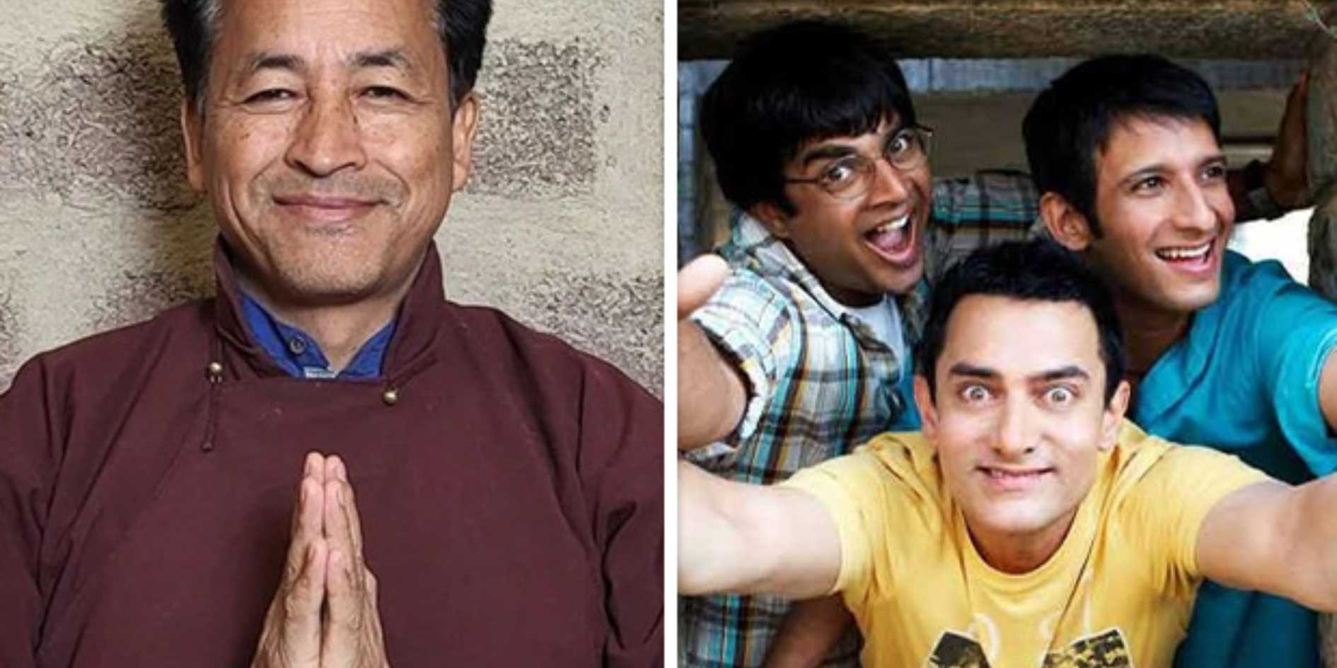 Is 3 Idiots Inspired From Sonam Wangchuk